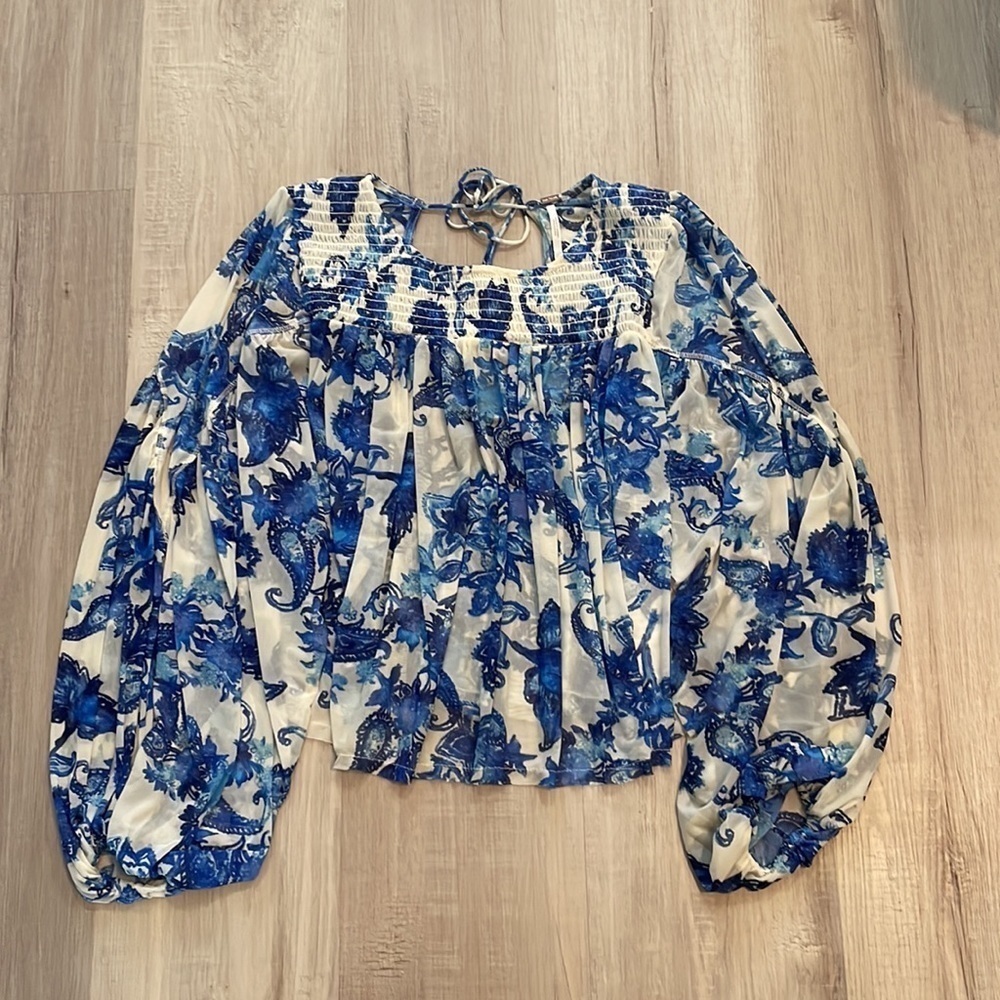 Free people Up For Anything Top tea combo NWOT - Picture 3 of 6